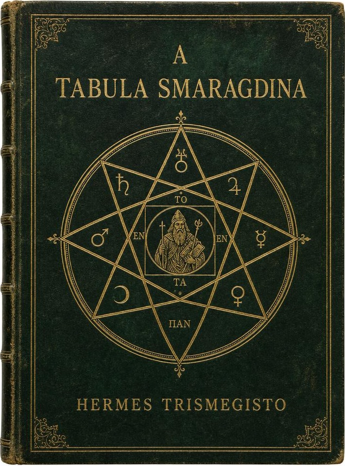 Capa: A TABULA SMARAGDINA